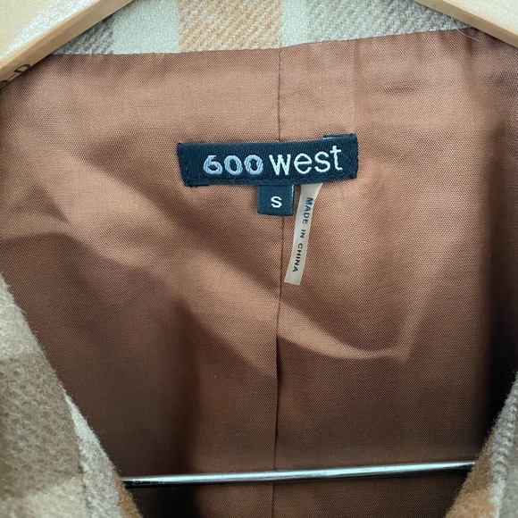 Vintage Wool Lined Plaid Tartan Brown Button Shacket - Picture 9 of 13